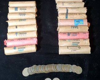 Pennies from the 1940s