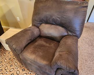 Two Microfiber Recliners