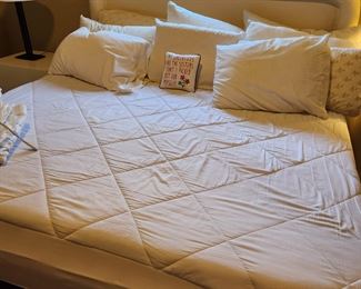 Padded King Headboard (Yummy!) - King Mattress 