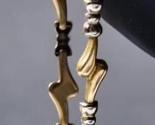 14K Women's Bracelet w/ Bowtie Detail 5.33g
