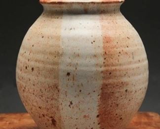 Hand Thrown Pottery Jar By Local Artist Ivey
