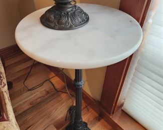 Vintage Marble Top Table