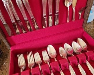 Stainless Steel Flatware in Box 
