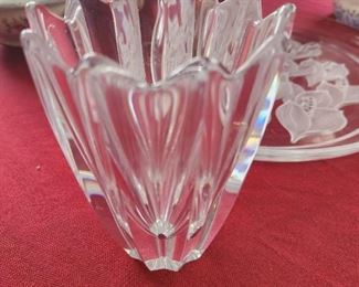 Orrefors/Swedish Crystal Vase 