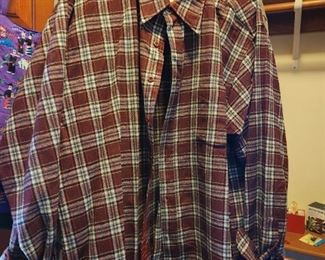 Many Pendleton Long Sleeved Shirts - XL, XXL, XXL Long. 