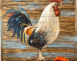 Kitchen~

KitchenAid, Cuisinart, Instant Pot and other Small Appliances..
Farberware, Wearever, Lodge and Cooks Cookware.. Pyrex, Corning Ware, Blue Anchor Hocking and Pampered Chef Bakeware..
Pastry/Petit Fours 2 Tiers Glass and Chrome Displayer..
Summer and other Holiday or Special Occasion Entertainment Serving Pieces..
Vineyard Vernon Ware China by Metlox..
Centurion Ribbon Holly China..
Japanese Gold Castle Hostess Pink Floral Patterned China..
Italian Taitu Legno Faux Bois Plates/Chargers..
Jennifer Brinley Rooster Platters..
Glass Entertaining and Serving Pieces, Punchbowls, Cake Plates and more..
Whirlpool 10 Cubic Foot Mini Refrigerator and Insignia 2.5 Cubic Foot Retro Mini Fridge in Powder Blue..
Oneida ‘Michaelangelo’ Stainless Steel Flatware, assorted Utensils to Kitchen Gadgets..
Avalon Water Dispenser..
Antique Howe Platform Scale in Red..
Pier 1 Shiplap Rooster Artwork..