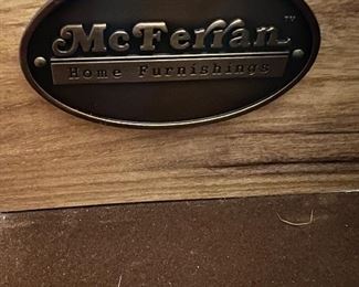 Primary Bedroom/Bath~

Beveled Sunflower Mirror..
McFerran Home Furnishings heavy Wooden Bedroom Furniture..
Hooker Media Cabinet/Console with Glass Center and Carved Door Details..
Howard Miller Mantle Clock..
Pair of Arched European Cathedral Style Mirrors..
Cosmetics from L’Oréal, Covergirl and Bronze Booster..