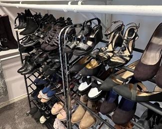 Shoes and Boots from Coach, Donna Karan, Bandolino, Guess, Dr Martens, Antonio Melani, Gianni Bini to Clarks, Justin, DKNY, Cougar, UGG, Talbots, Aerosoles and Naturalizer (Size 8 & 9) Some really great finds for Summer!

