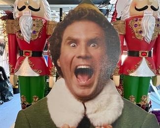 Garage~

Excited Life-size Will Ferrell ‘Buddy the Elf’ Cardboard Cutout..
Pair of 55” Tall Giant Nutcrackers in Classic Christmas Colors..
Assorted Easter, Halloween and Christmas Decor.. Home and Yard Items to choose from including Garland and Trees..
Precor EFX-546i Elliptical Trainer..
Vapamore MR-100 Steam Cleaning System..
Bissell Big Green Carpet and Upholstery Cleaner..
Shark Professional Series Vacuum..
WEN Professional Service Carts..
Elfa Drawer Units, Commercial Garmet Rack, Tiered Sweater Dryer, Plastic Shelving and Storage Solutions, Storage Totes and Wire Organizers..
Rigid, Rhino, Dremel and Chromex Powertools..
ToughBuilt Sawhorses/Jobsite Table..
McCulloch and SunJoe Tree/Bush Trimmers..
Gorilla 4CU Poly Cart..
Black & Decker and Toro Leaf Blowers..
Everyday Cleaning Necessities including Brooms, Mops and Buckets..

