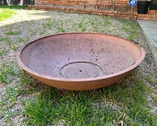 Patio/Courtyard~

Summer Entertainment Serving Pieces..
5pc Metal Outdoor Patio Dining Set..
Suncast Woven Cushion Storage Chest and Waste Receptacle..
Garden Statues and Potted Plants..
