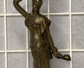 Large Brass Statue