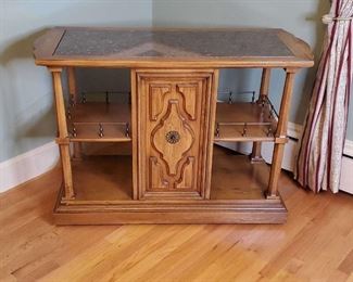 Marble Top Cabinet