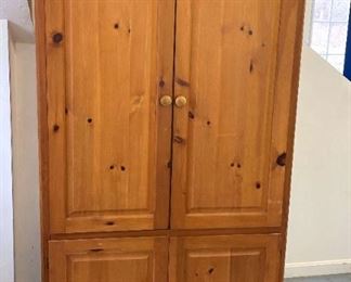 Pine Entertainment Cabinet
