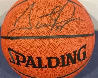 Scottie Pippen Autographed Basketball