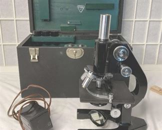 Vintage Bausch Lomb Microscope