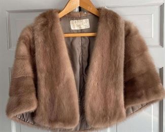 Vintage Mink Cape