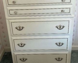 White Bassett Dresser