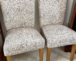 Soft seat dining chairs