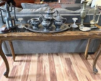 Sofa table, home decor