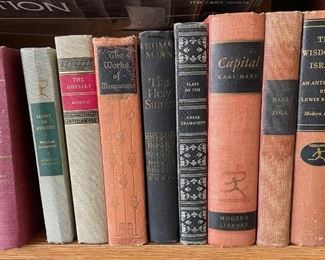 Hard-bound book sets