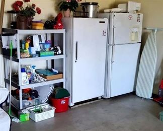 Refrigerator with Freezer and Freezer.