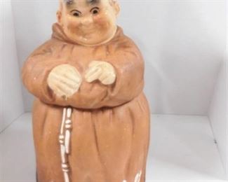 Vintage "Thou-Shalt-Not Steal" Monk Cookie Jar