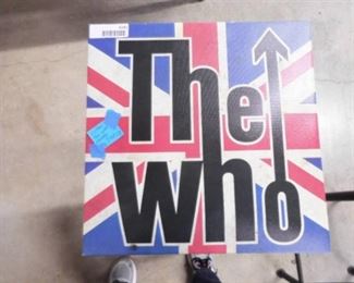 The Who Vinyl Sign