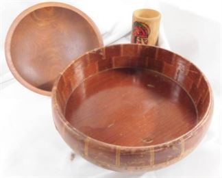 Wooden Bowl & Cup Collection