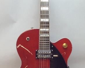 GRETSCH STREAMLINER ARCH TOP GUITAR, MODEL G2420T/FS DUAL PICK-UPS WITH BIGSBY VIBRO & HARDSHELL CASE,