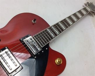 GRETSCH STREAMLINER ARCH TOP GUITAR, MODEL G2420T/FS DUAL PICK-UPS WITH BIGSBY VIBRO & HARDSHELL CASE,