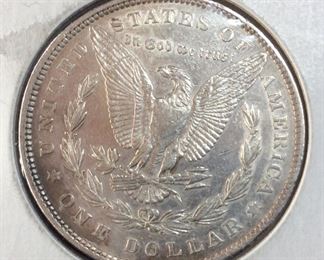 1885 MORGAN SILVER DOLLAR, PHILADELPHIA MINT