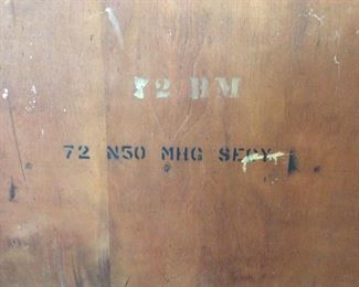 VTG. MAHOGANY SECRETARY DESK