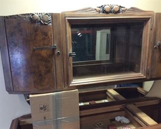 ANTIQUE ART NOUVEAU SIDEBOARD