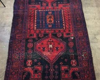 VTG. PERSIAN RUG, 7’4’’ BY 4’