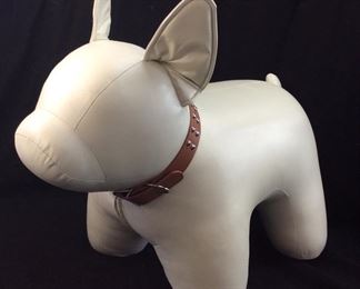 JOSHUA STEINBERG CLASSIC SAFARI OTTOMAN  BULLDOG