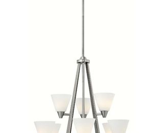 HINKLEY LIGHTING DILLON COLLECTION 9 LIGHT, NEW IN BOX