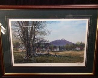 SIGNED TIM BRUCE #661/750, ''ON A CLEAR DAY''