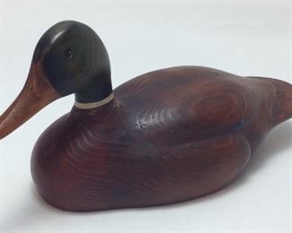 SIGNED CRANFORD HICKORY NC CARVED WOOD D