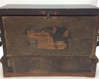 19th CENTURY SESSIONS MANTLE CLOCK