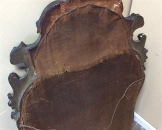 ANTIQUE FRENCH STYLE 2 PART MIRROR WITH

OIL ON CANVAS BY DE SALDO ON TOP