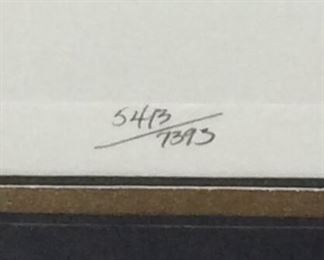 SIGNED BOB TIMBERLAKE #5413/7393 FIRST FLIGHT