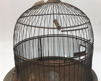 ANTIQUE BIRD CAGE