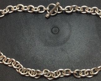 VINTAGE 925 SILVER NECKLACE