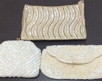 VINTAGE LADIES BEADED PURSES