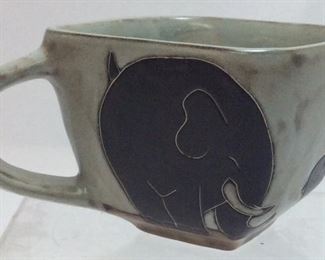 TAZA LATE CUADRADA ELEPHANT MUG