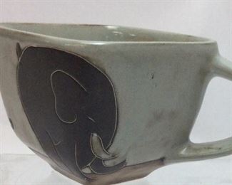 TAZA LATE CUADRADA ELEPHANT MUG