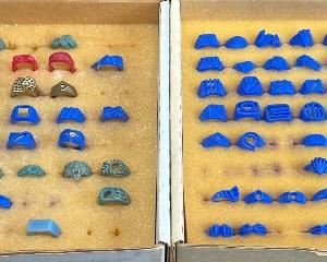 BOXES OF JEWELRY CAST RINGS