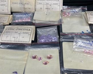 ASSORTED IMMITATION SEMI PRECIOUS STONE