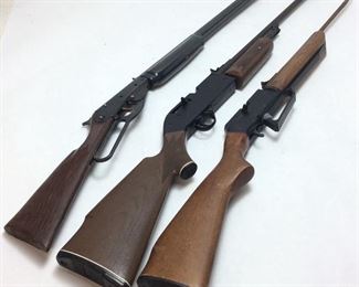 (3) B.B. GUNS, DAISY & CROSMAN POWER MASTER 66