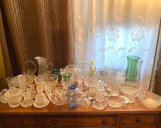 Antique & Vintage Cut & Pressed Glass